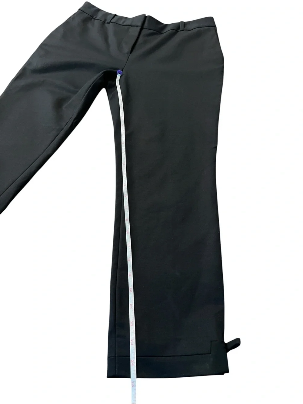 Kate Spade black straight leg cropped dress pants Size 6